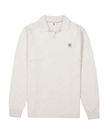 Light Grey LS Polo